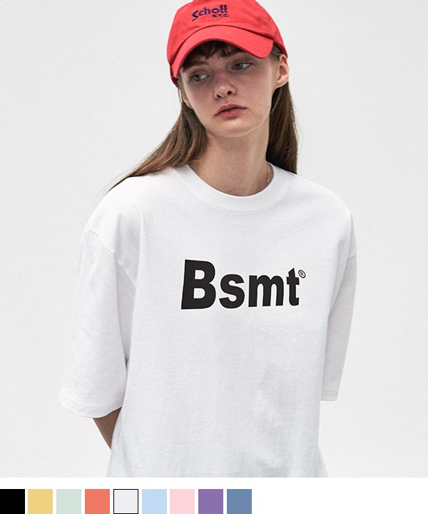 BSMT 빅라인 숏 슬리브 티셔츠_ONT20119